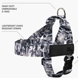 Camouflage‎ Dog Harness size M Dog Friendly Co. New